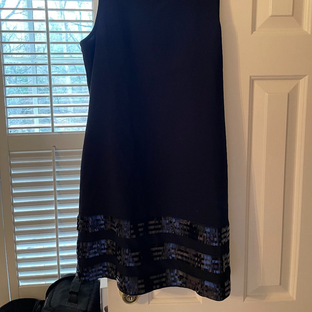Black Dress with Sequins